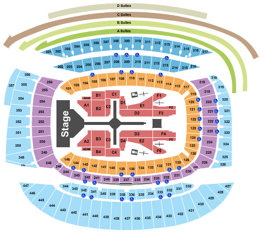 Soldier Field The Weeknd Seating Chart